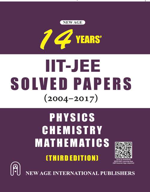 NewAge IIT-JEE Solved Papers (Physics, Chemistry Mathematics)